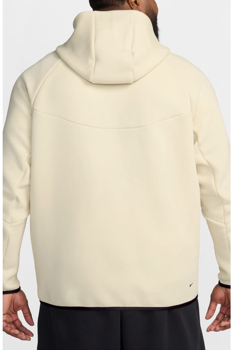 Tech Windrunner Zip Hoodie, Alternate, color, LIGHT KHAKI/ BLACK