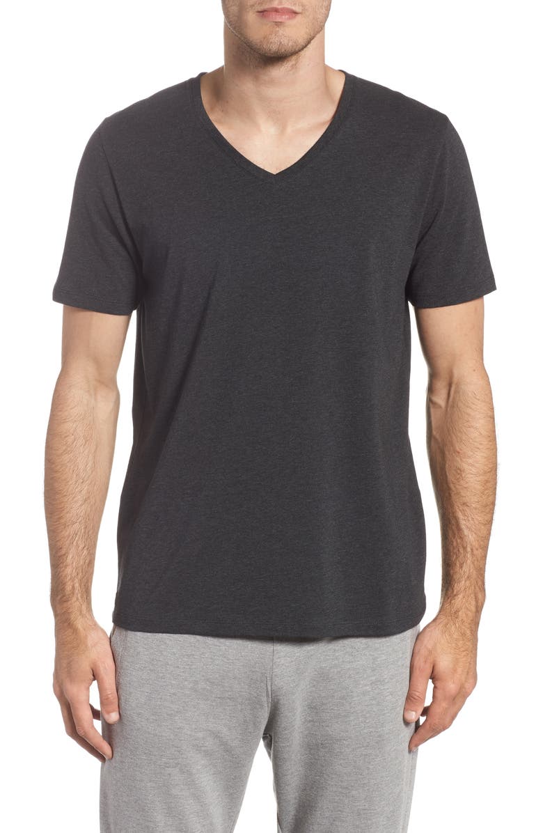 Tommy John Cotton Blend V-Neck T-Shirt, Main, color,