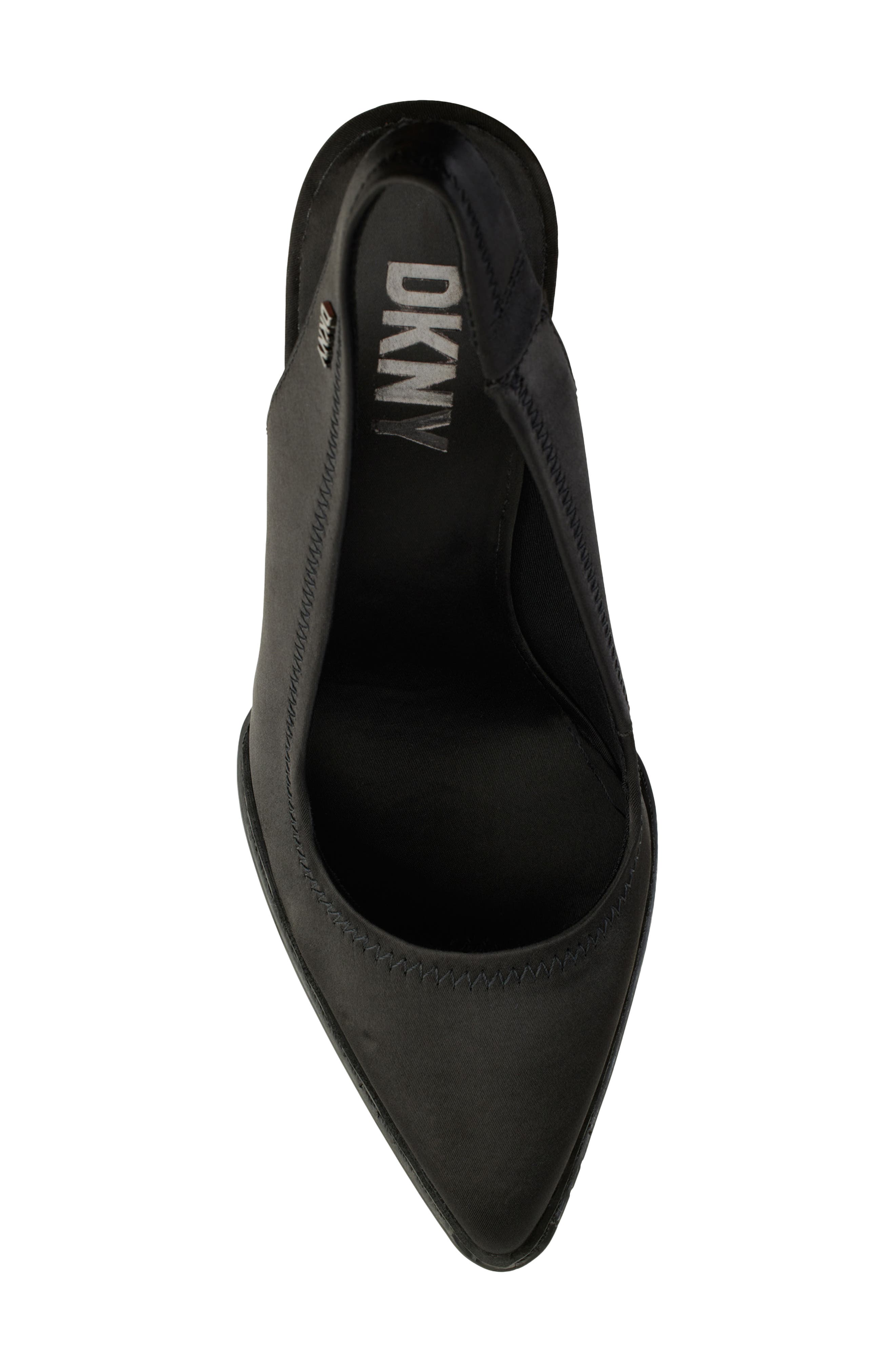 DKNY Diana Pointed Toe Pump, Alternate, color, Black