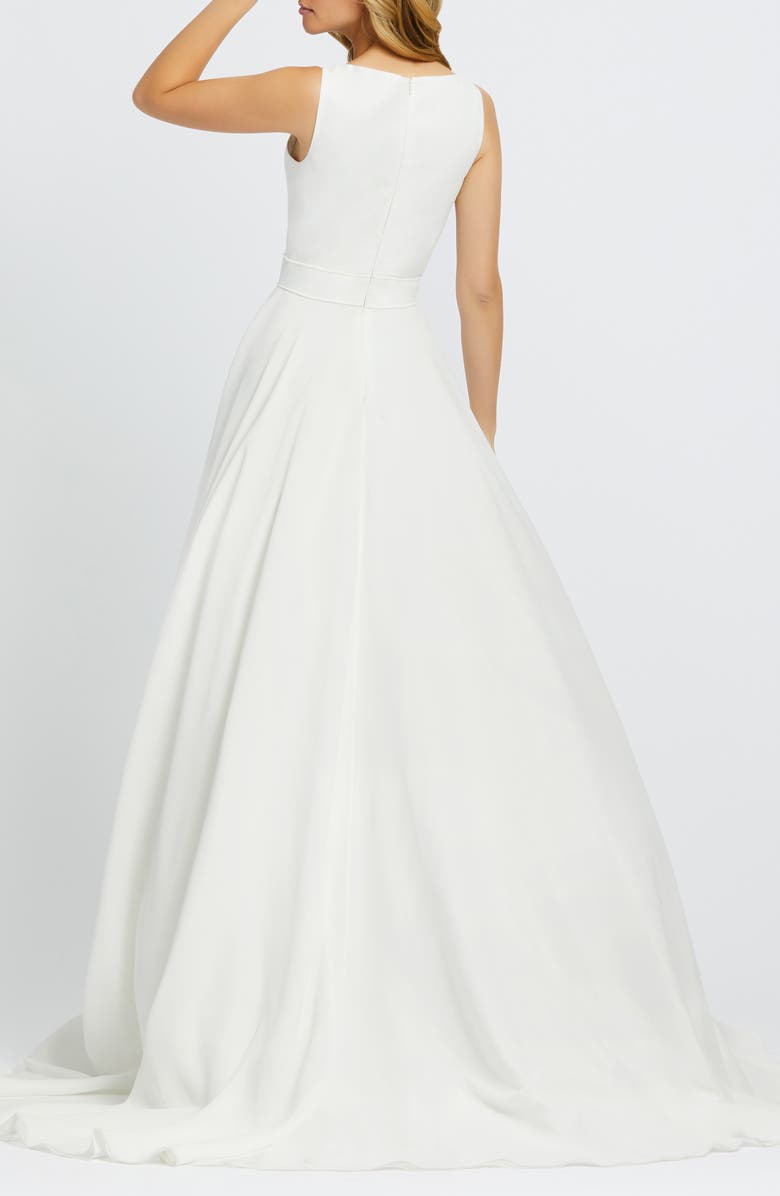 Ieena for Mac Duggal Chiffon Ballgown, Alternate, color, 