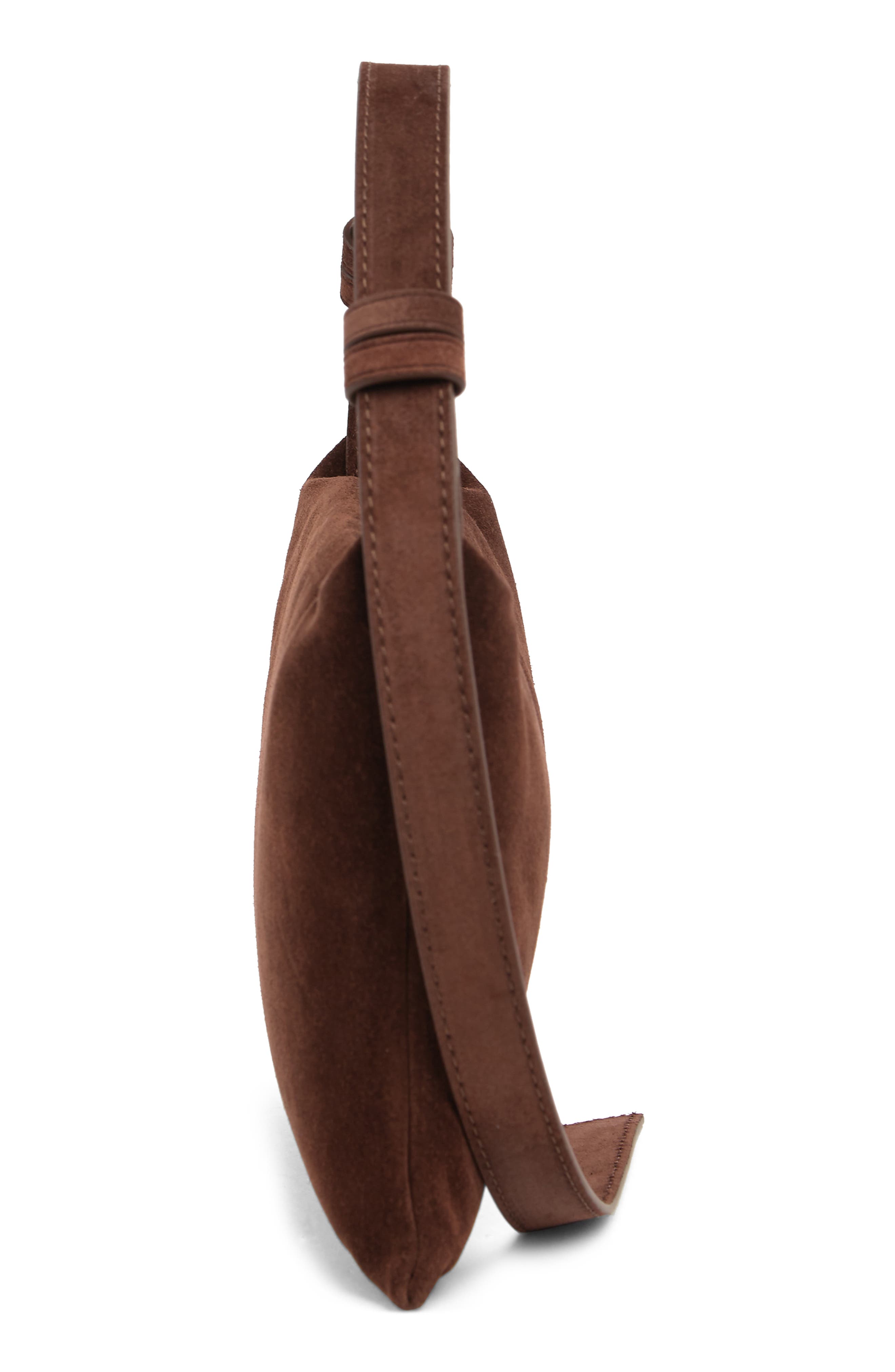 Simon Miller Mini Puffin Suede Bag, Alternate, color, 