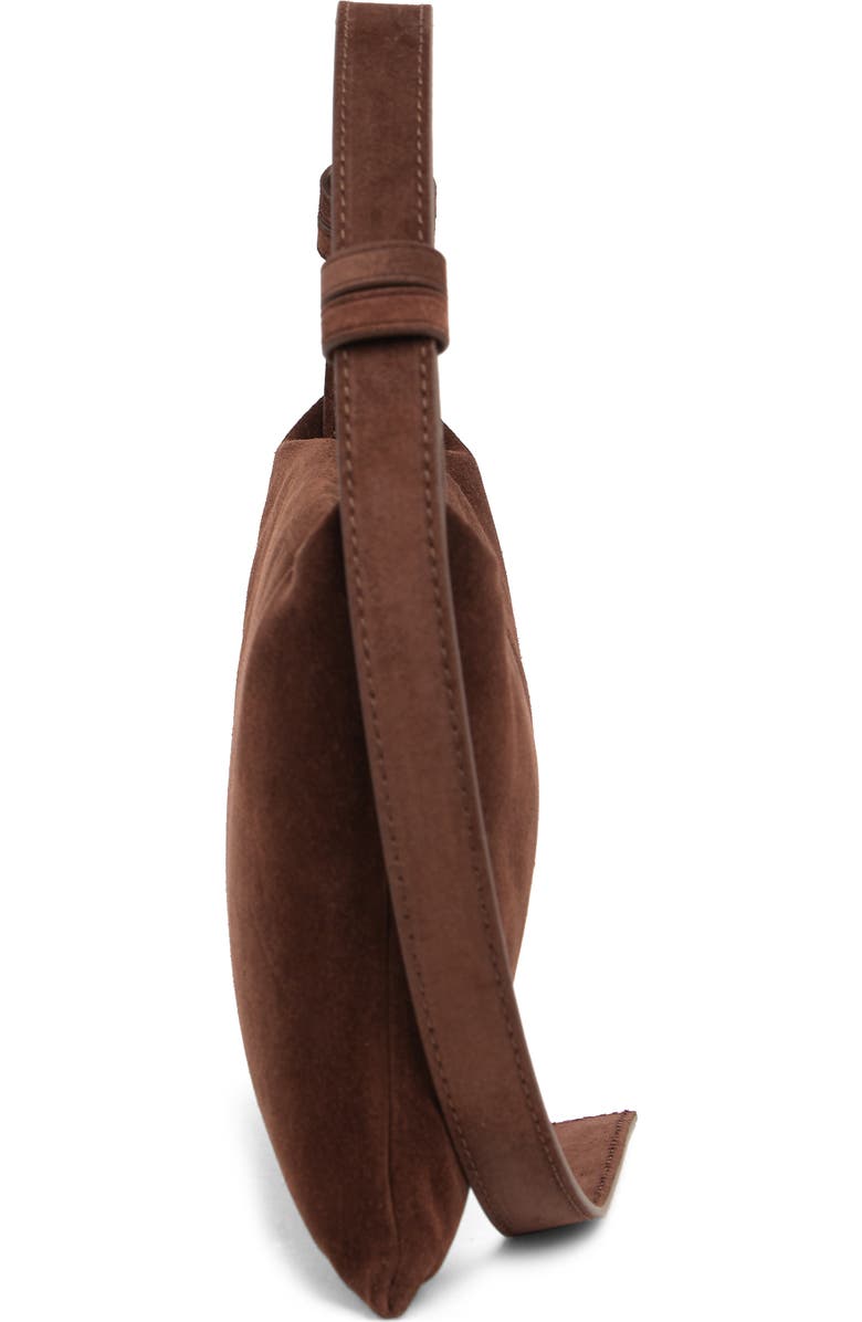 Simon Miller Mini Puffin Suede Bag, Alternate, color,