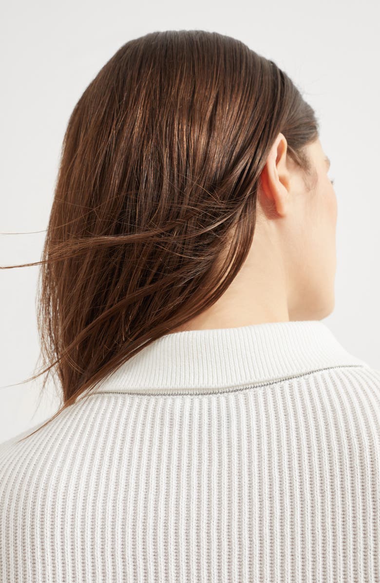 Brunello Cucinelli Polo-style sweater, Alternate, color,