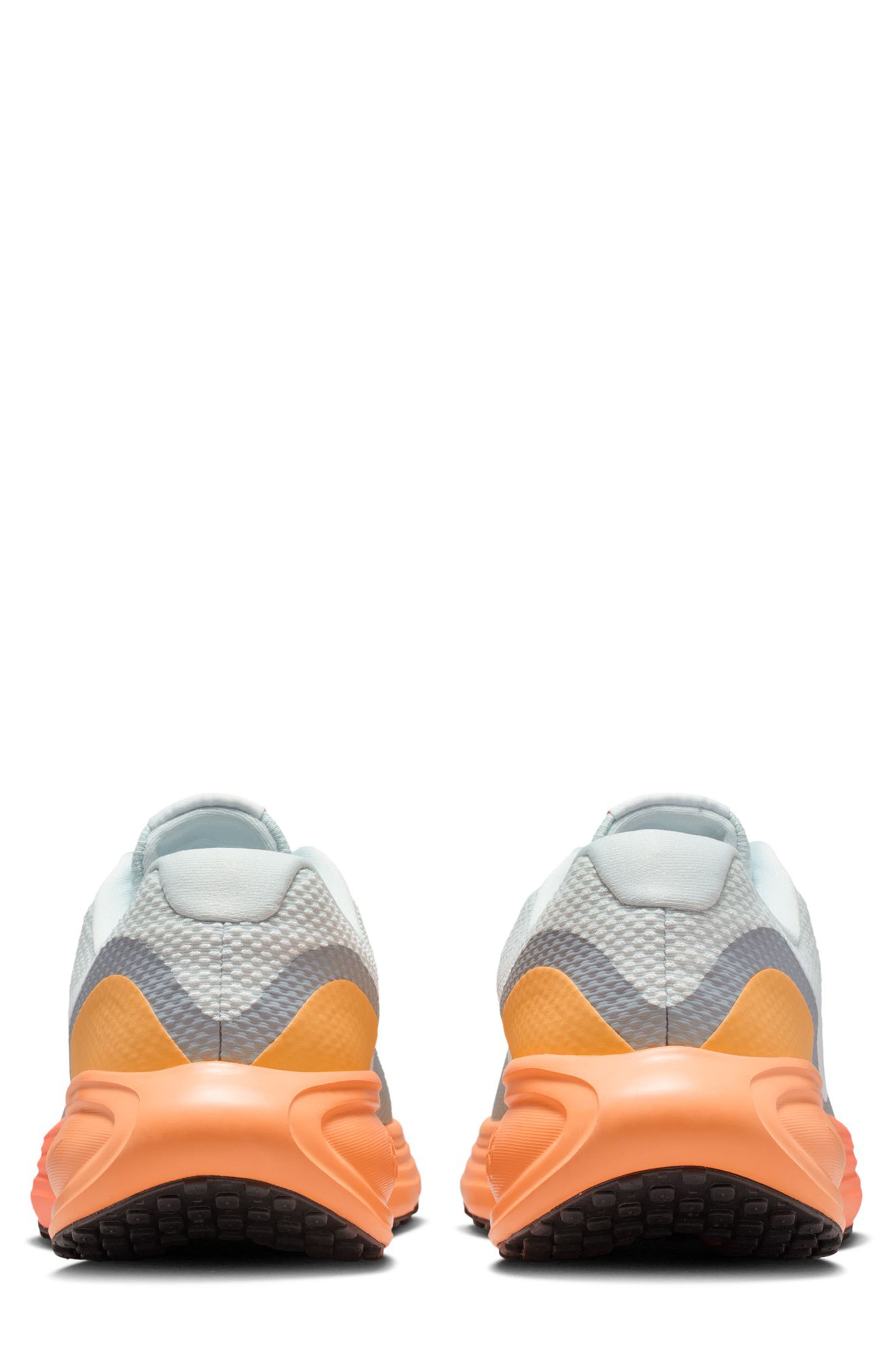 Revolution 8 Running Shoe, Alternate, color, OFF WHITE/ WOLF GREY