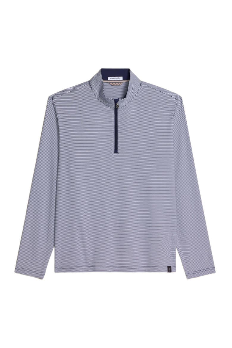 Rio 1/4 Zip, Alternate, color, Driver Navy/White