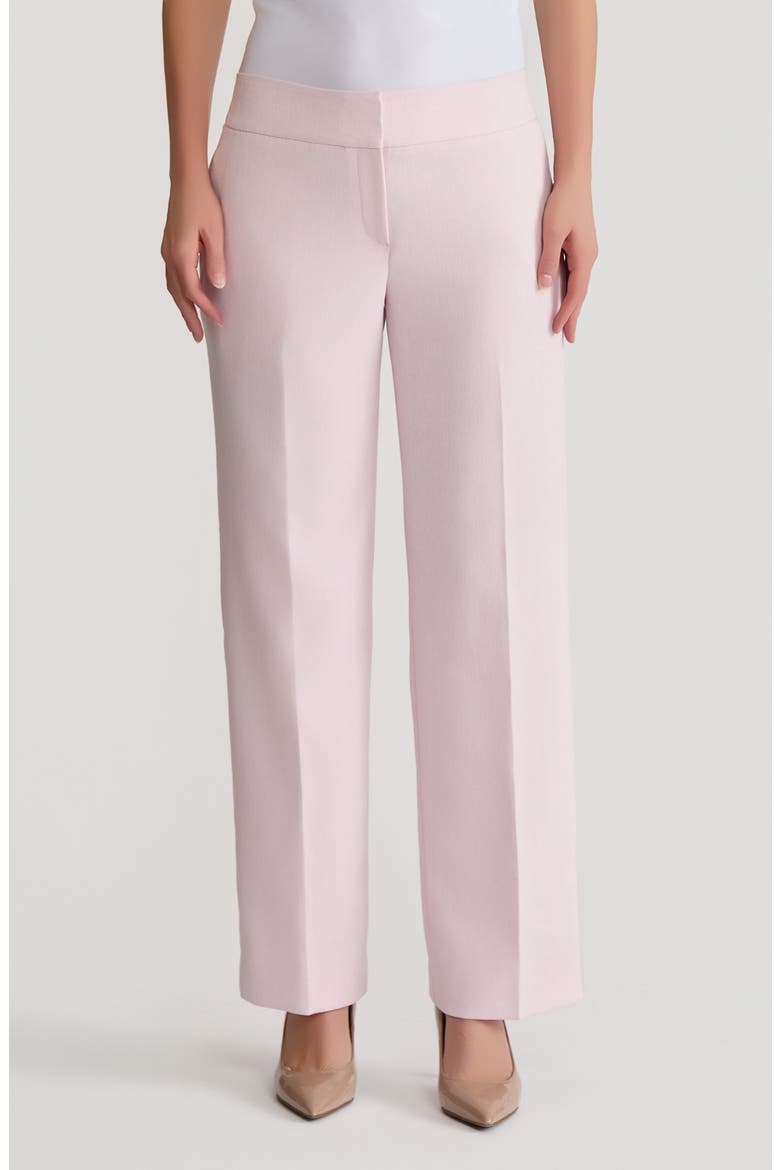 Flat Front Low Rise Wide Leg Pants, Main, color, MISTY PINK MULTI