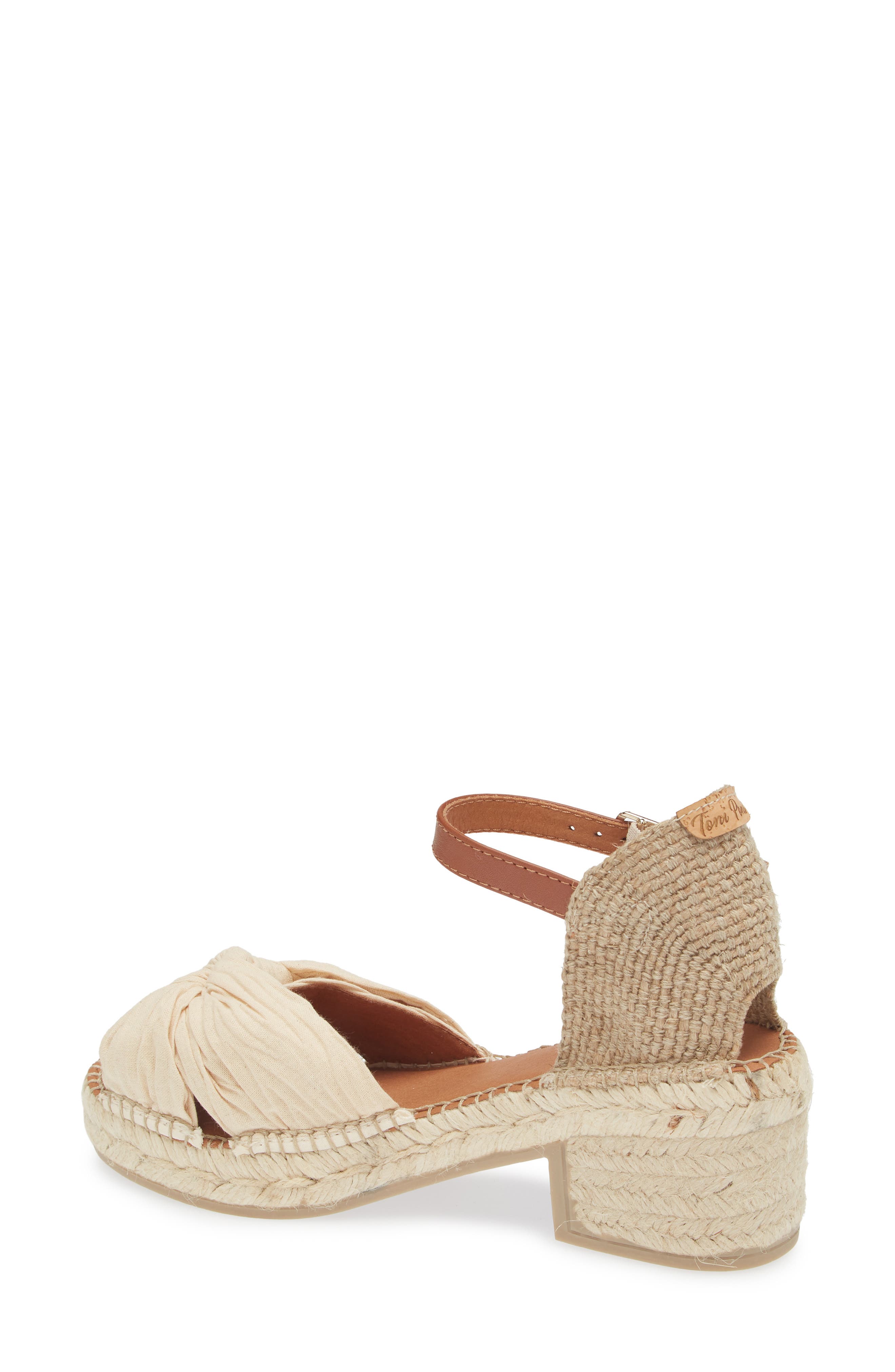 Toni Pons Daniela Ankle Strap Sandal, Alternate, color, Cream