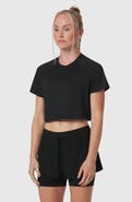 ASRV AeroSilver Cropped Tee