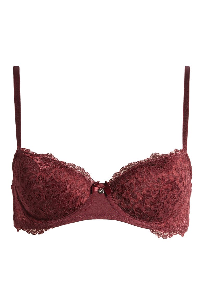Marine Underwire Bra, Alternate, color, WINDSOR WINE