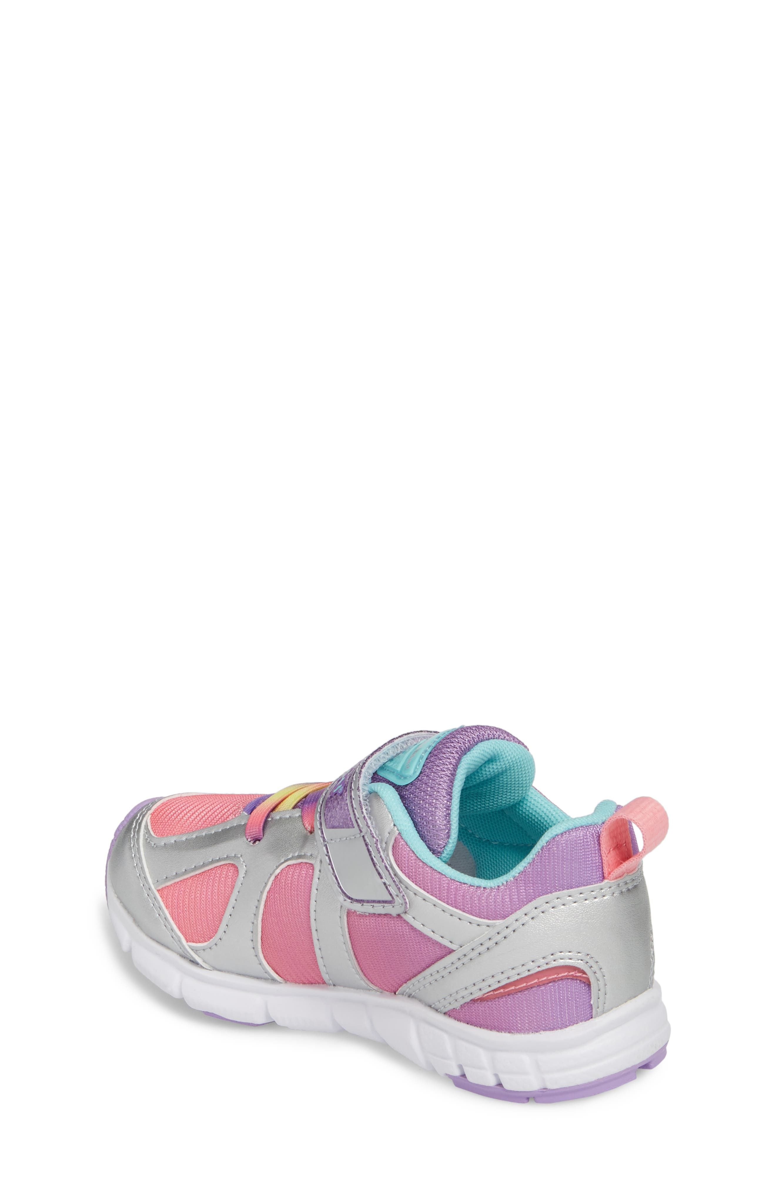 Tsukihoshi Rainbow Washable Sneaker, Alternate, color, Silver/ Lavender