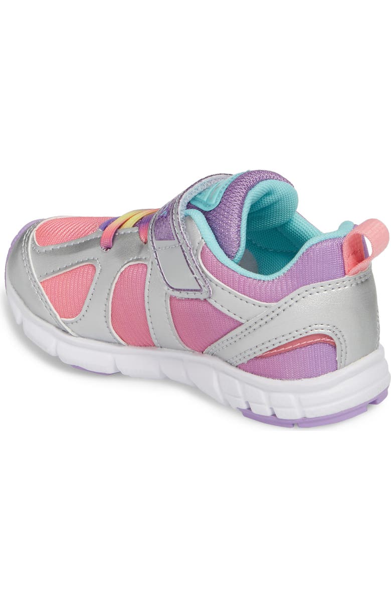 Tsukihoshi Rainbow Washable Sneaker, Alternate, color, Silver/ Lavender