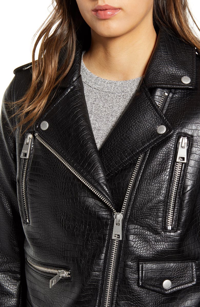 Levi's <sup>®</sup> Faux Leather Moto Jacket, Alternate, color,