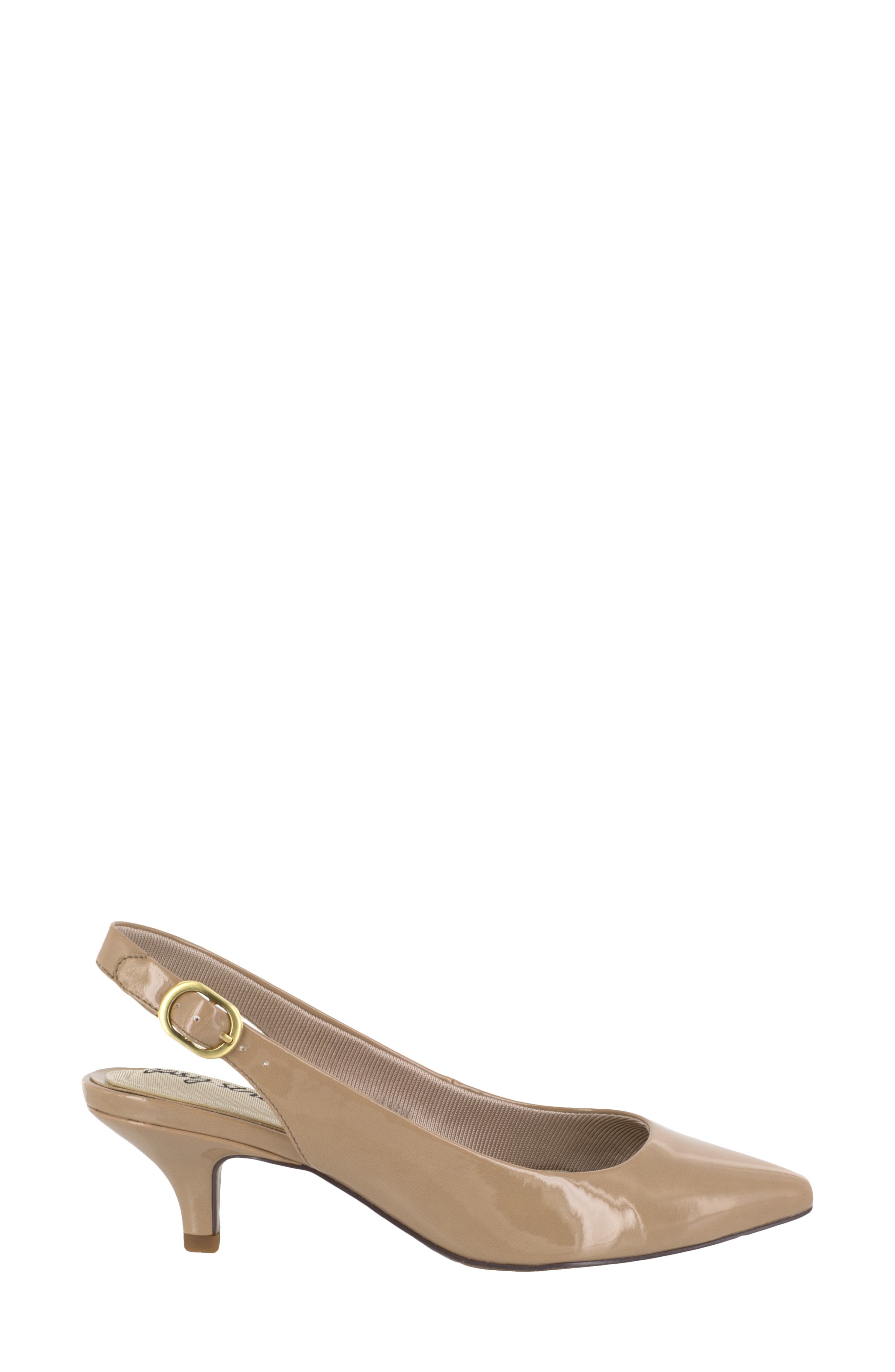 Faye Slingback Pump, Alternate, color, NUDE PATENT
