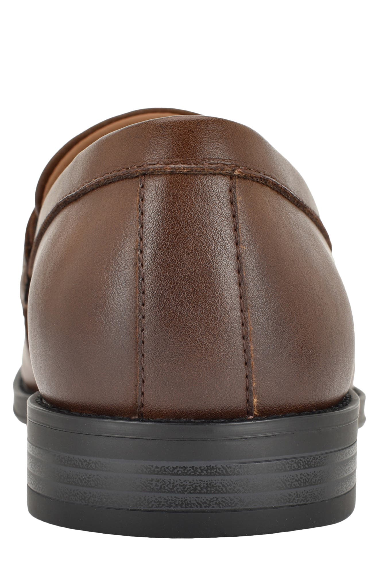 Jonnty Faux Leather Bit Loafer, Alternate, color, LIGHT BROWN