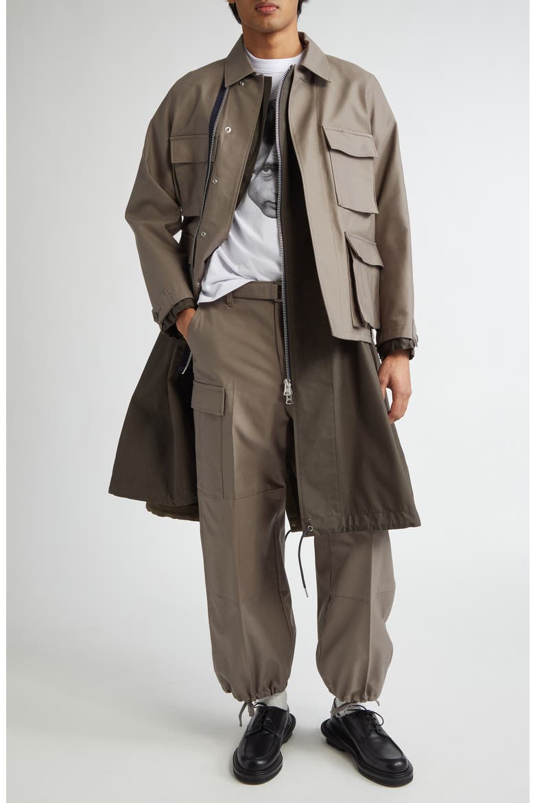 S*m様 wtapsトレンチコート x WTAPS® Layered Mixed Media Coat (Men) | Nordstrom