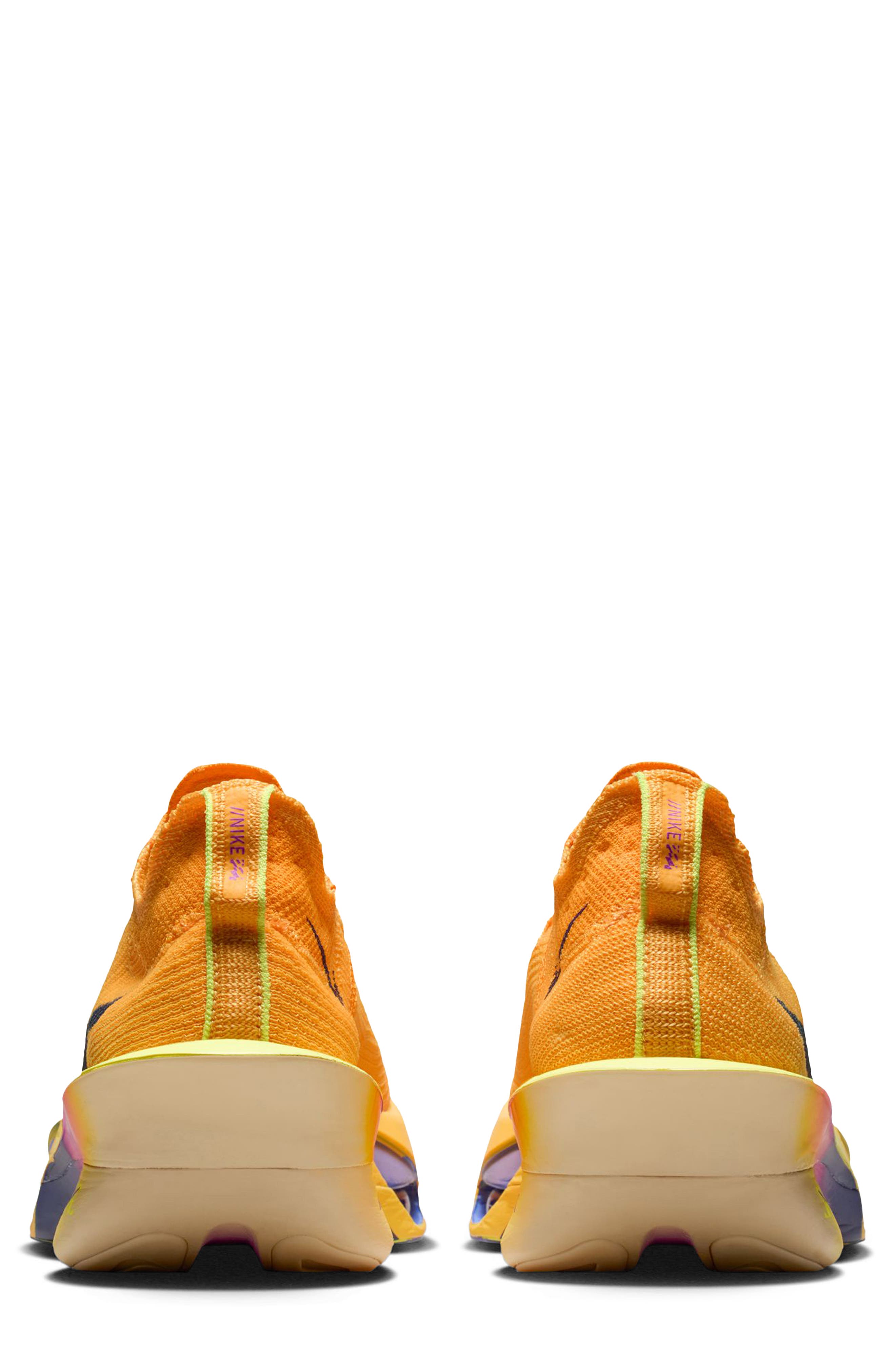 Nike Alphafly 3 Racing Shoe, Alternate, color, 800 Lsrorg/Indbst