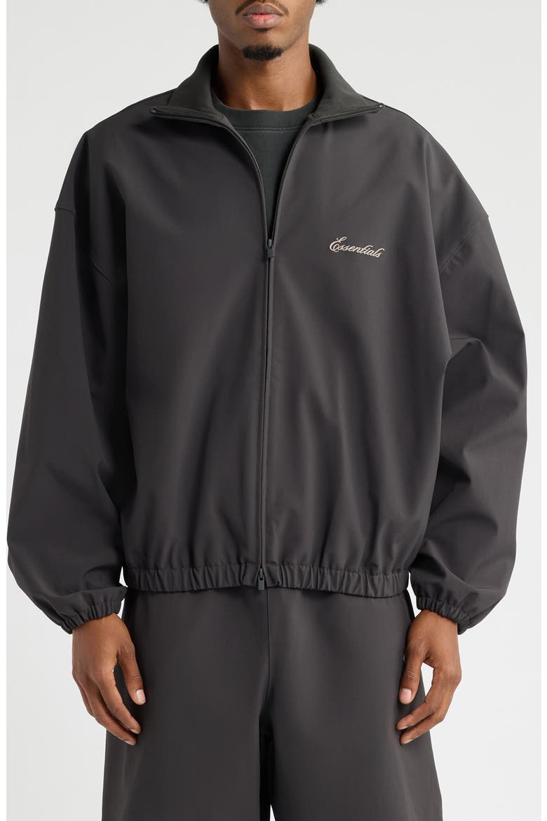Signature Full Zip Track Jacket, Alternate, color, INK BLACK