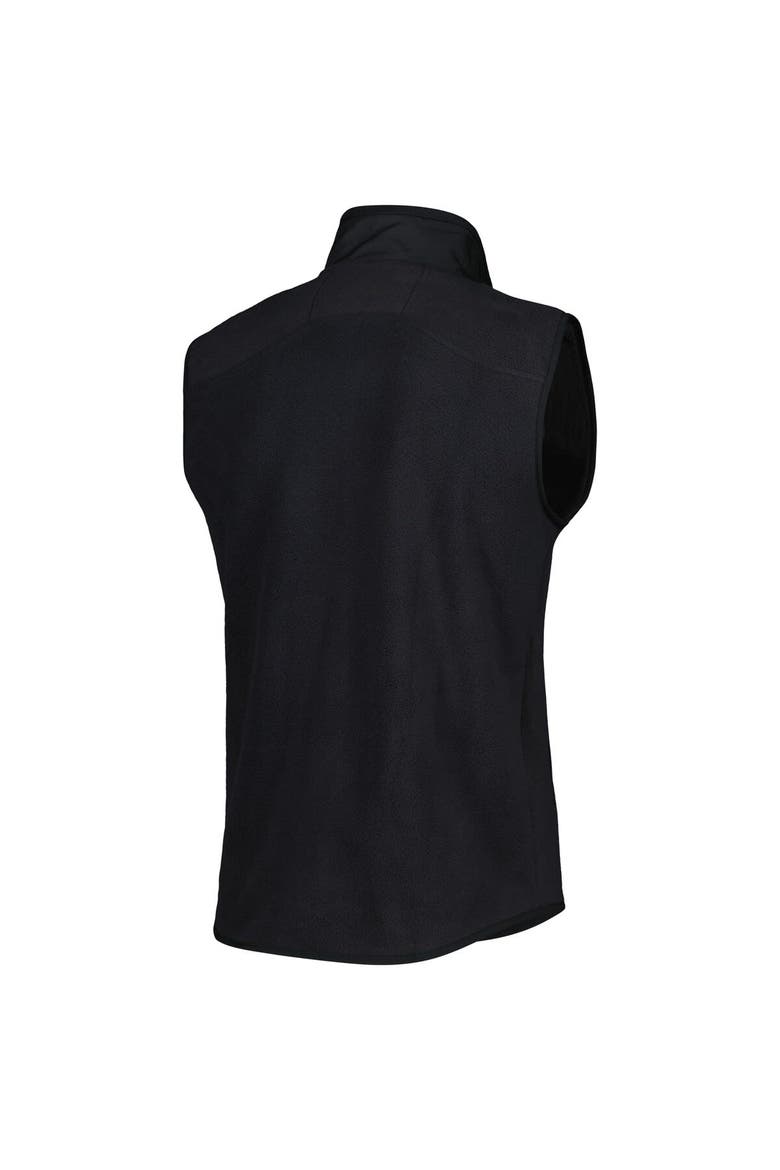 Men's adidas Black Nebraska Huskers Full-Zip Vest, Alternate, color, Black
