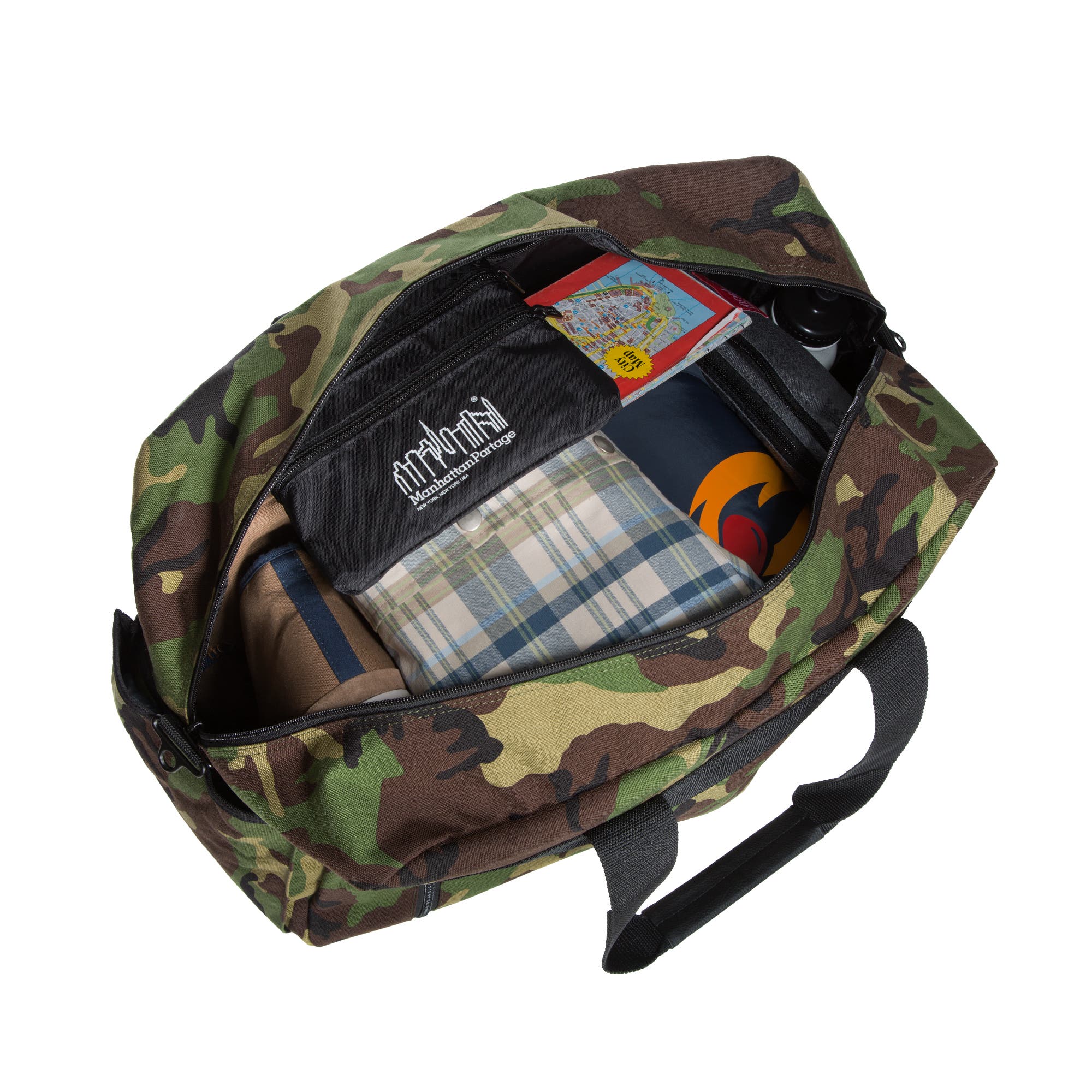 Cordura® Duffel Bag, Alternate, color, Camouflage