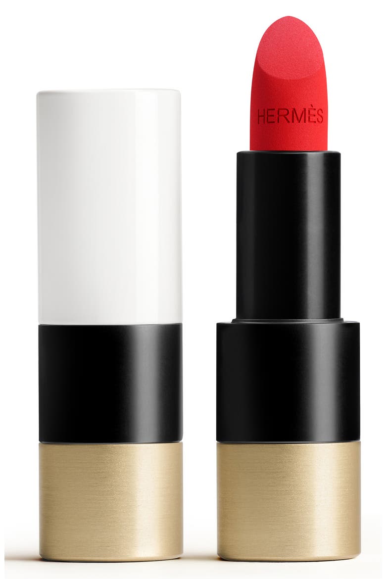 Rouge Hermès - Matte Lipstick, Main, color, 64 ROUGE CASAQUE
