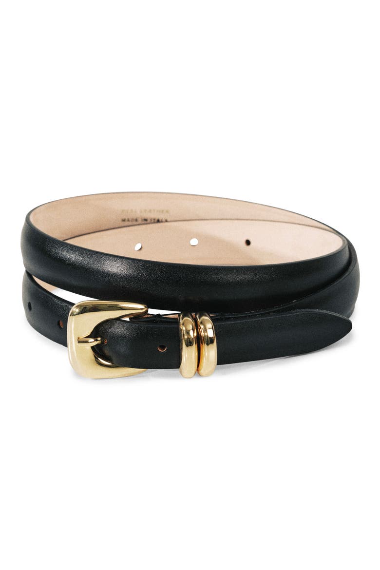 ALTURA BELT, Alternate, color, BLACK/ GOLD