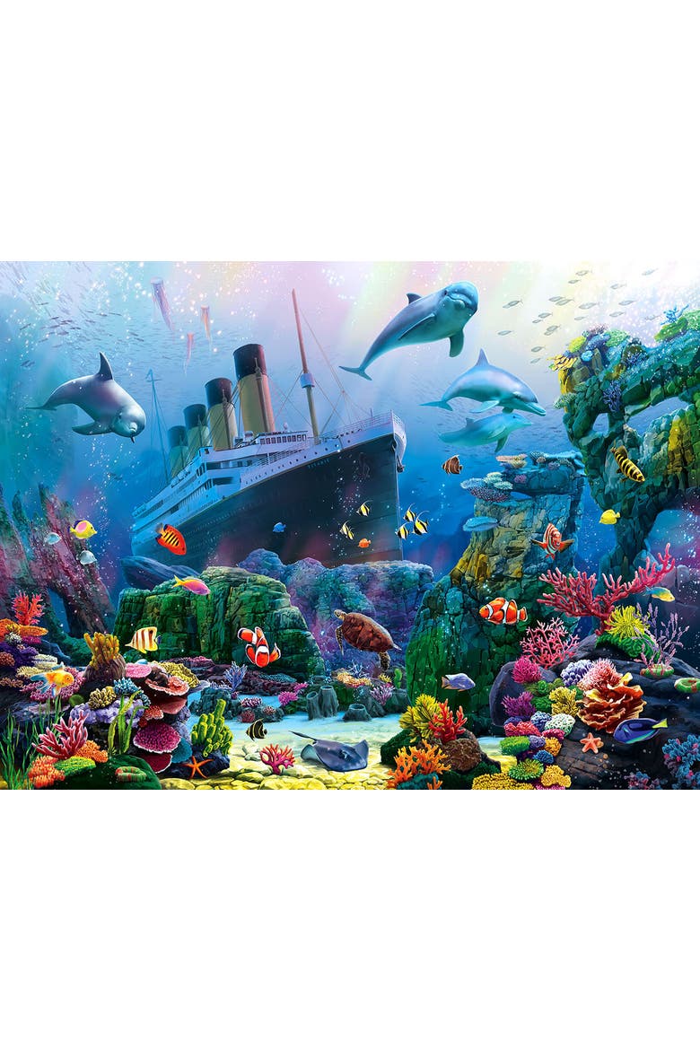 Titanic on the Sea Bed 500 piece Jigsaw Puzzle for Adults, Alternate, color, Multicolor
