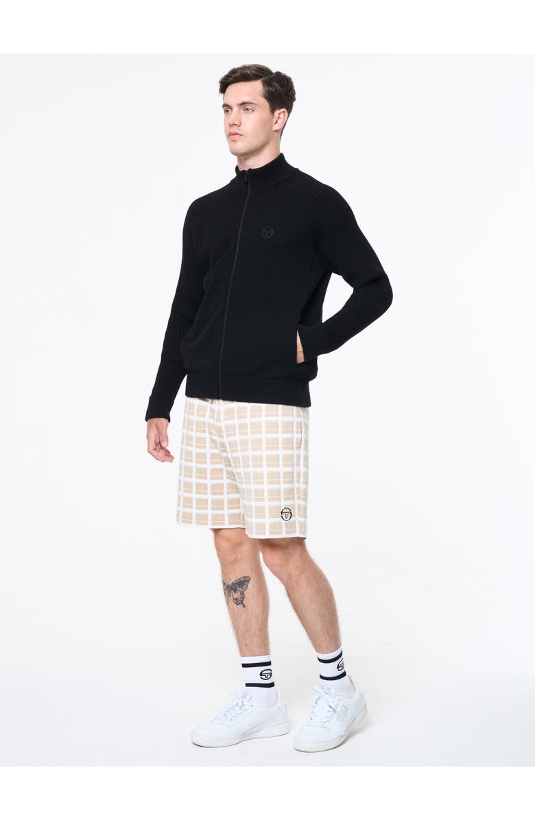 Sergio Tacchini Saggio Track Jacket, Alternate, color, Black Beauty