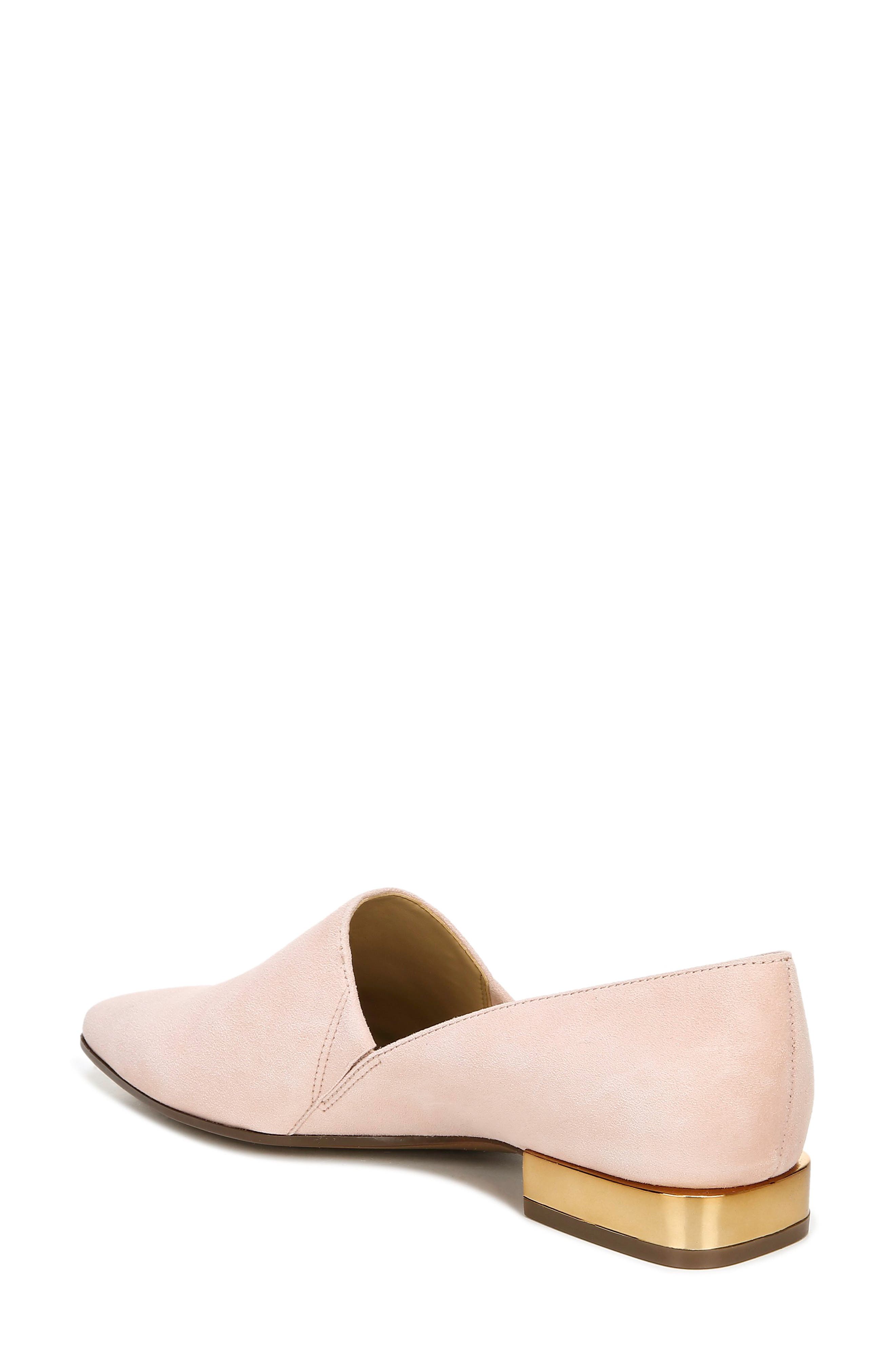 Collette Loafer, Alternate, color, DUSTY ROSE SUEDE