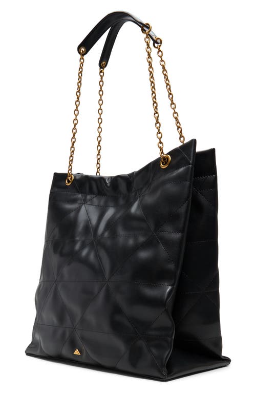 Aldo Morganex Quilted Faux Leather Tote In Black