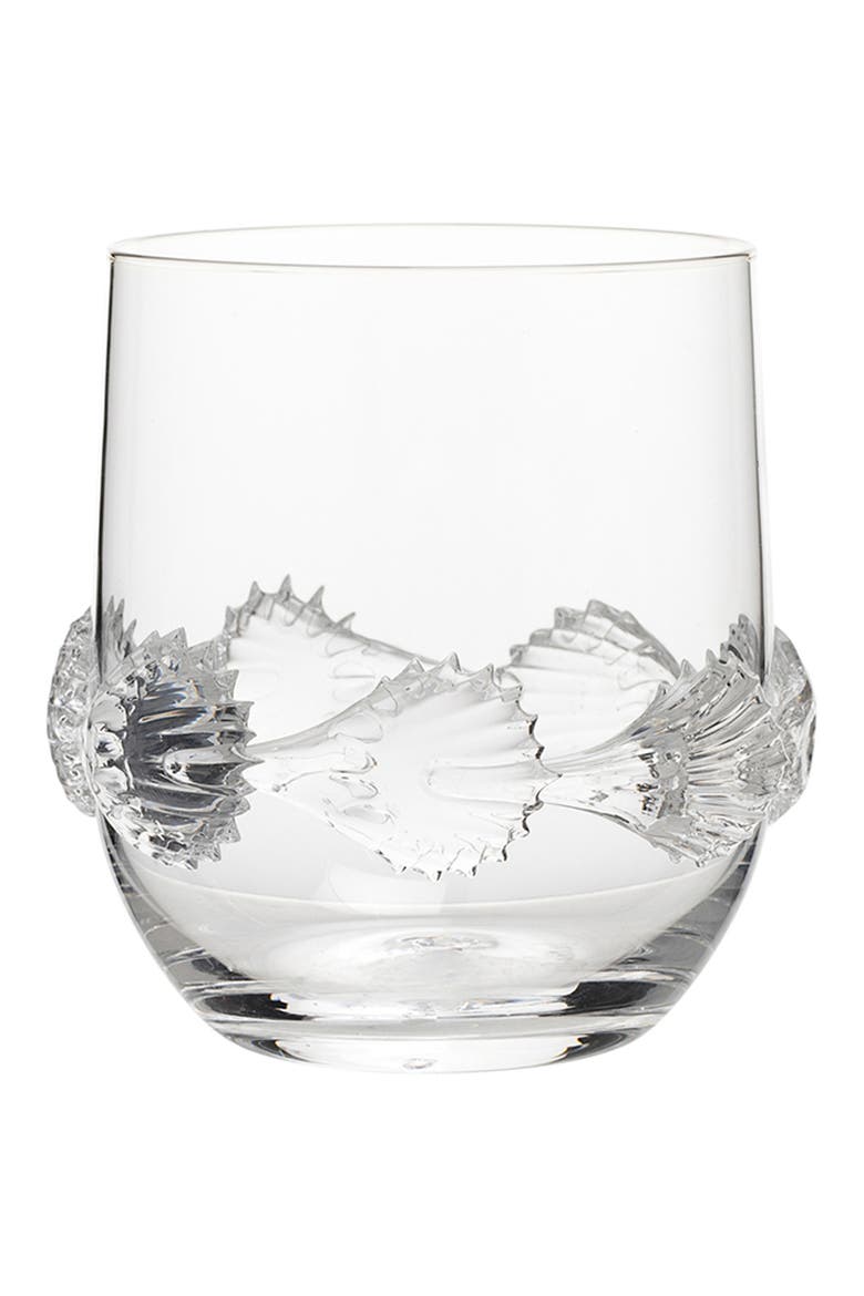 Heritage Set of 4 Assorted Stemless Wine Glasses, Alternate, color, CLEAR
