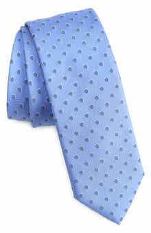 BOSS Neat Dot Silk Skinny Tie