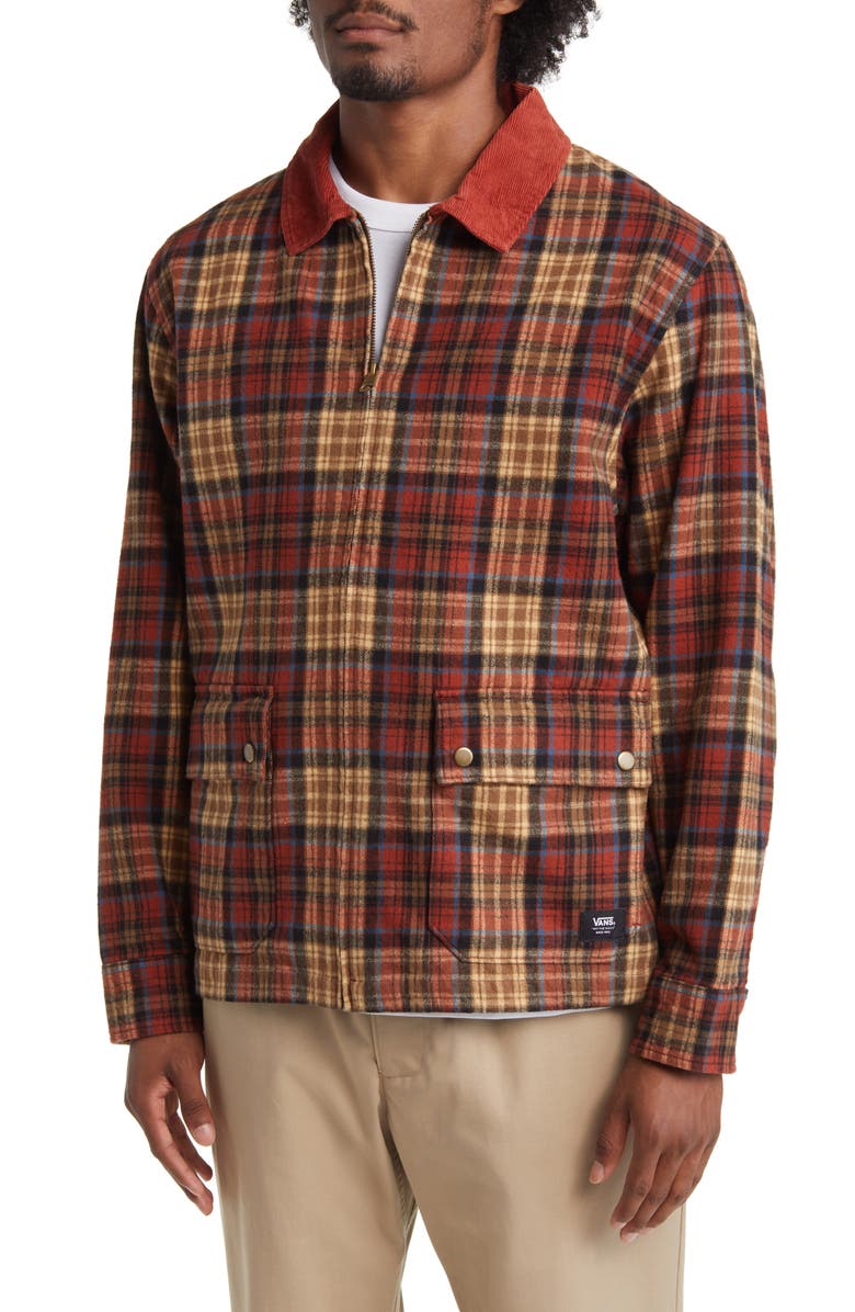 Vans Whitney Plaid Flannel Jacket, Alternate, color,