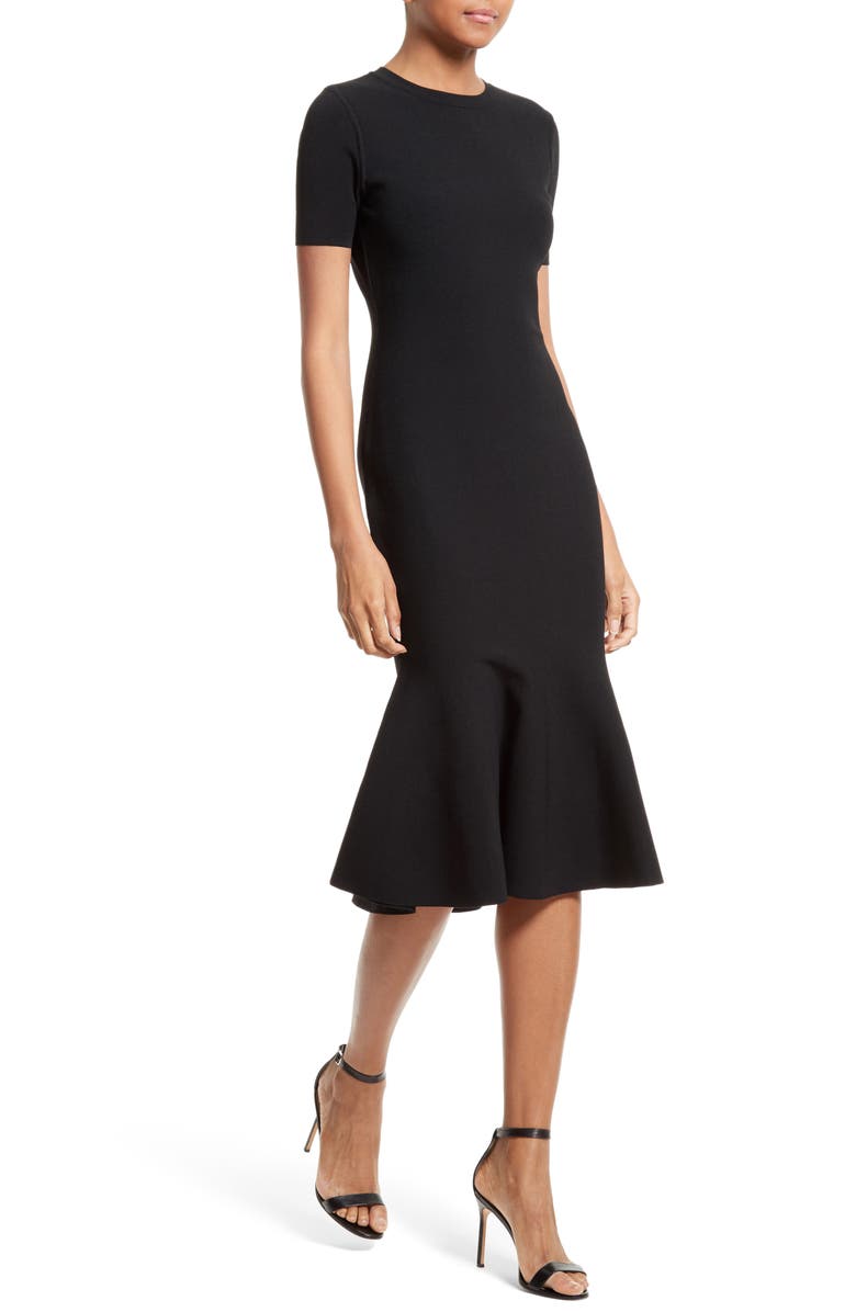 Milly Mermaid Hem Midi Dress, Alternate, color, 