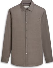 Bugatchi James OoohCotton® Micropattern Button-Up Shirt