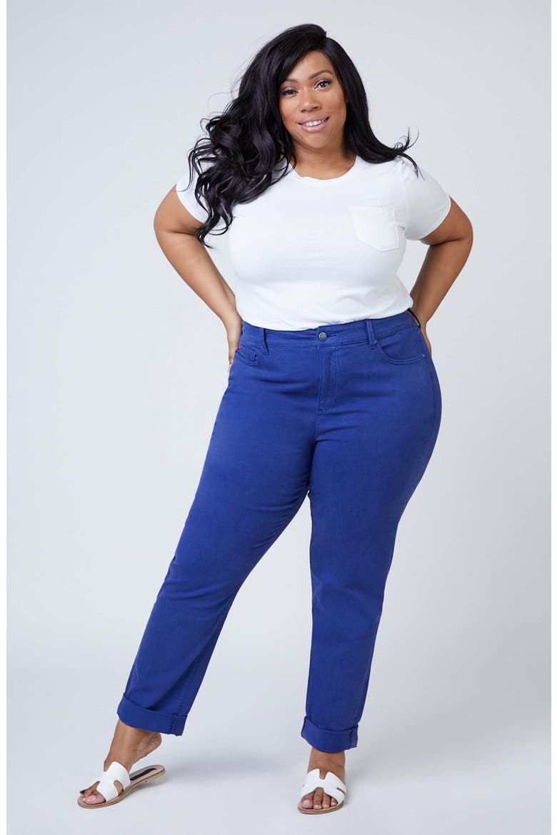 High Waist Boyfriend Jeans, Alternate, color, TABRESHA