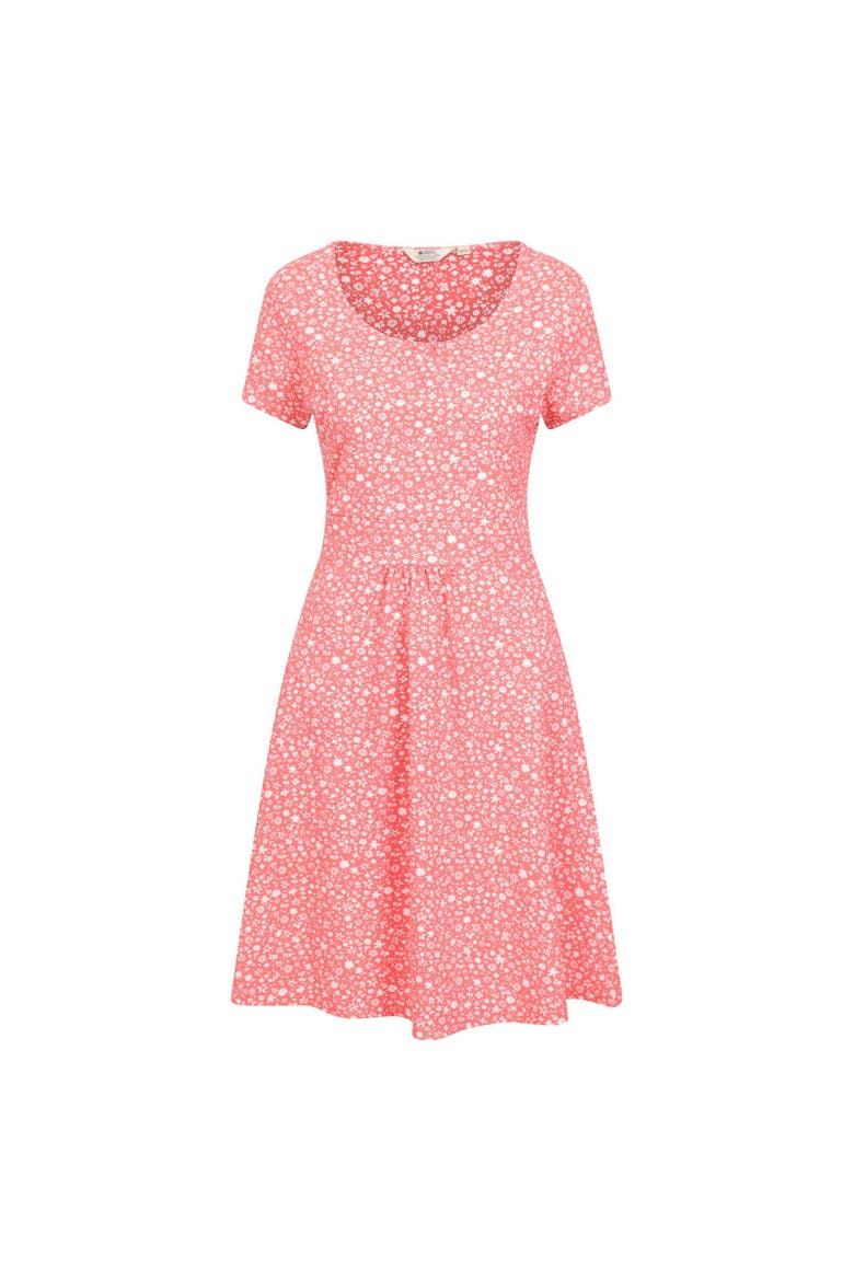 Orchid All-Over Print UV Protection Dress, Main, color, Red
