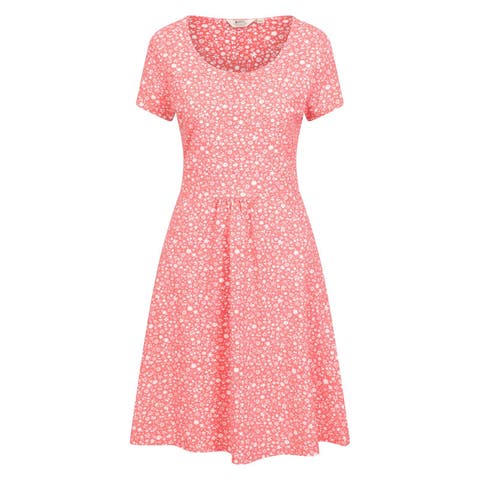 Orchid All-Over Print UV Protection Dress