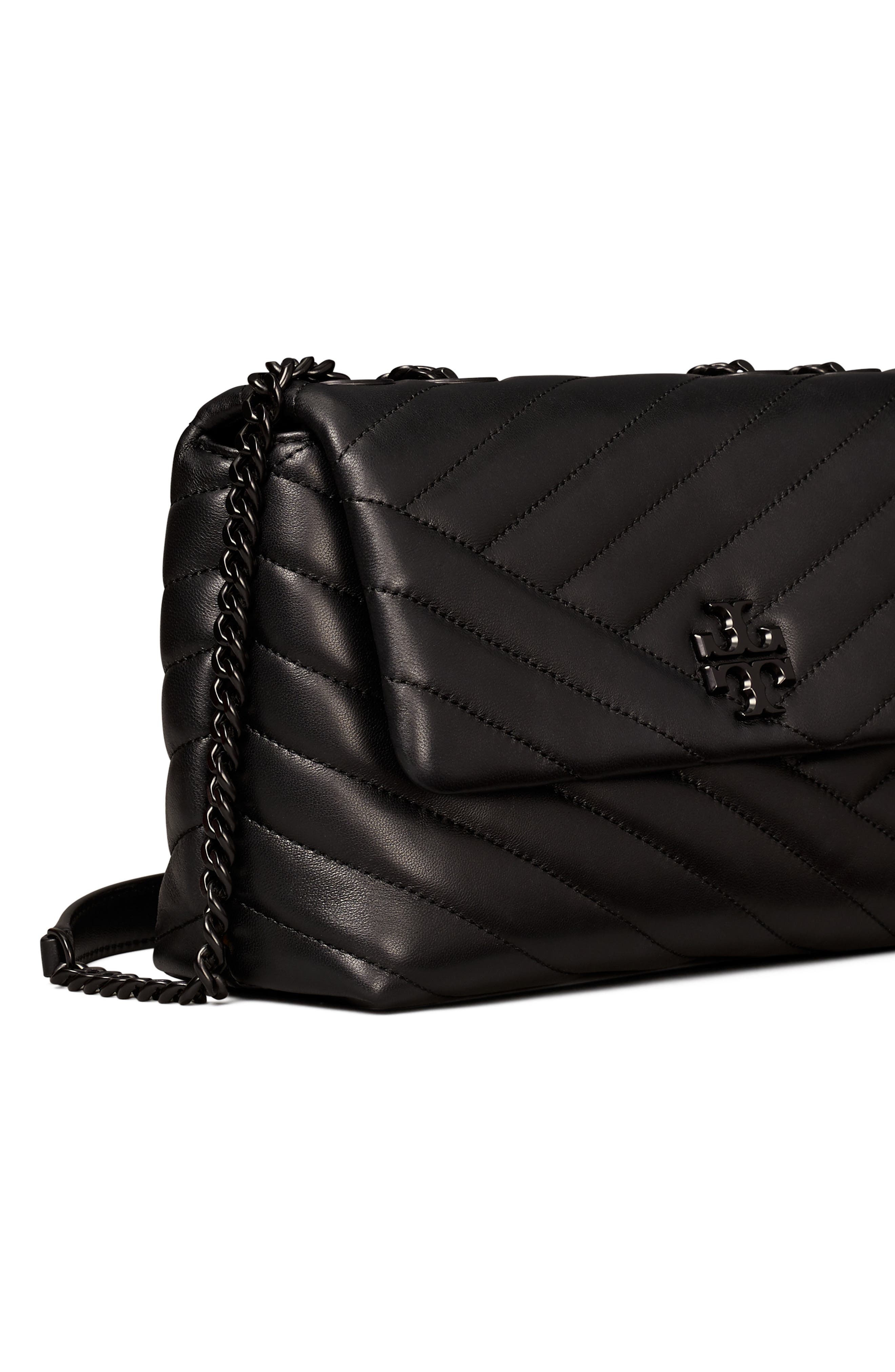 Tory Burch Kira Chevron Quilted Leather Crossbody Bag, Alternate, color, 