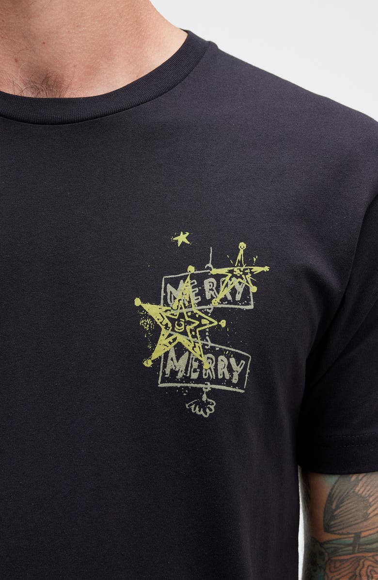 Stance North of Whoville Holiday Grinch Cotton Graphic T-Shirt, Alternate, color, 