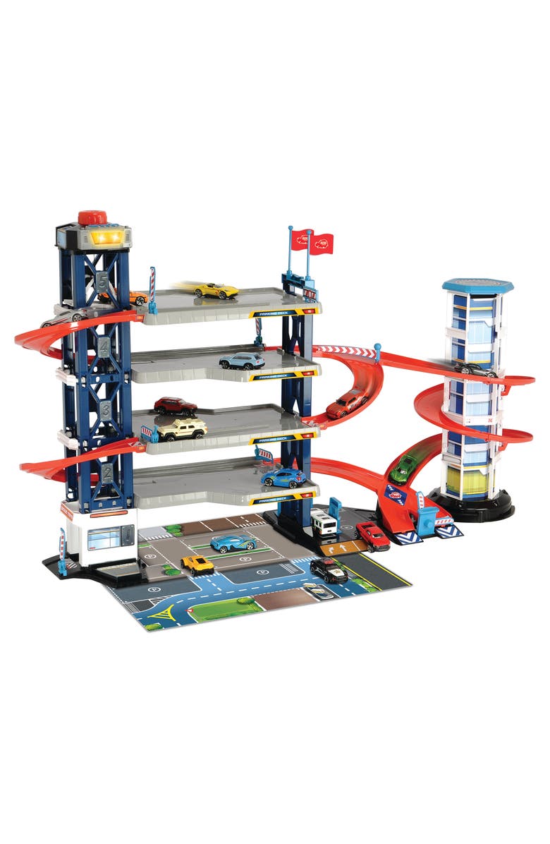 Dickie Toys HK Ltd Parking Garage Playset, Alternate, color, Multicolored