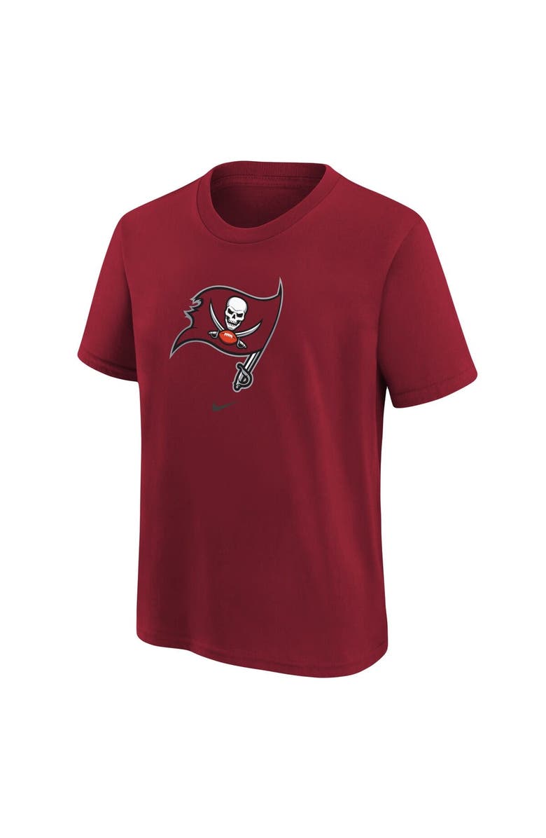 Nike Youth Nike Red Tampa Bay Buccaneers Logo T-Shirt, Alternate, color, Red