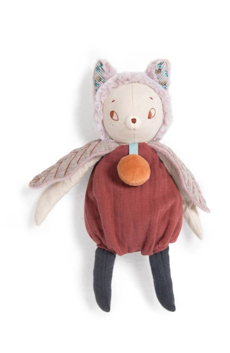 Moulin Roty Giboulee The Cat Stuffed Toy, Alternate, color, Beige