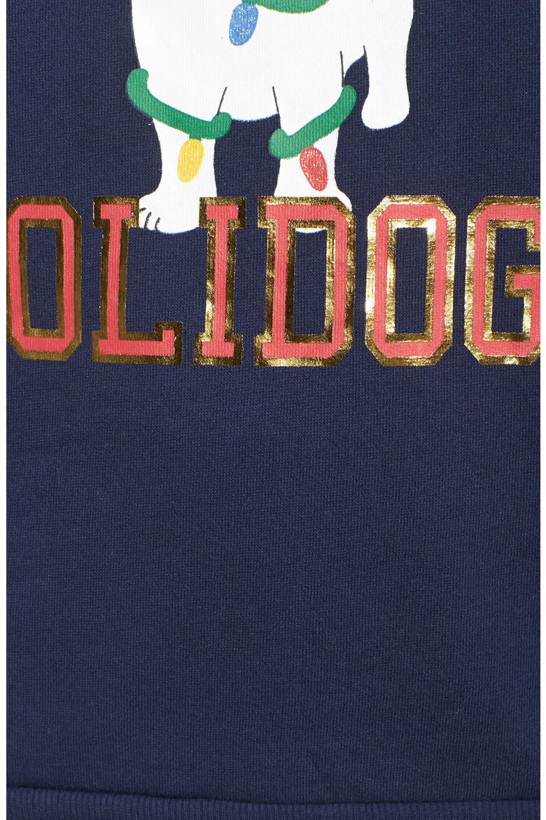 Holiday Sweatshirt, Alternate, color, NAVY