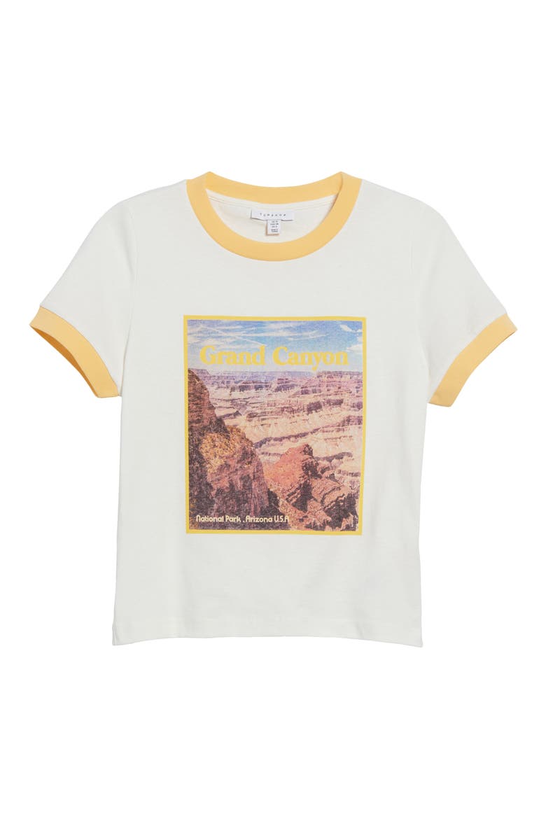 Grand Canyon Graphic Tee, Alternate, color, CREAM