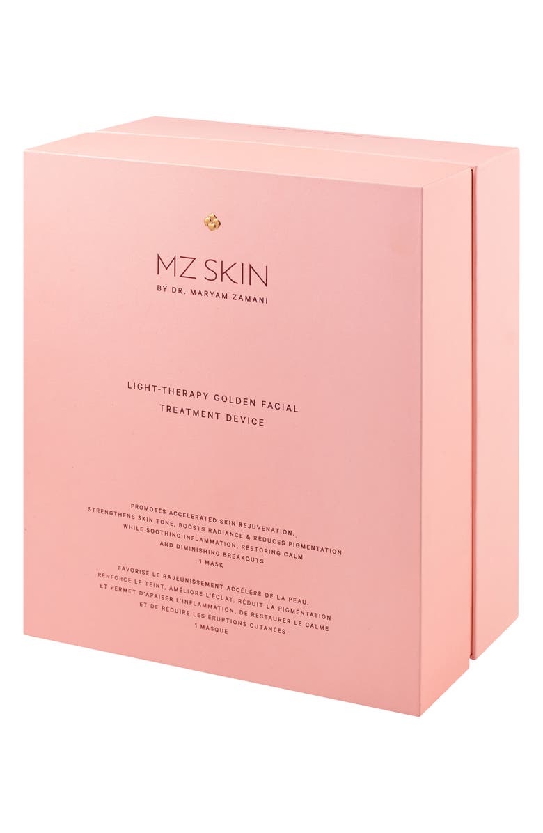 MZ Skin Light-Therapy Golden Facial Treatment Device, Alternate, color,