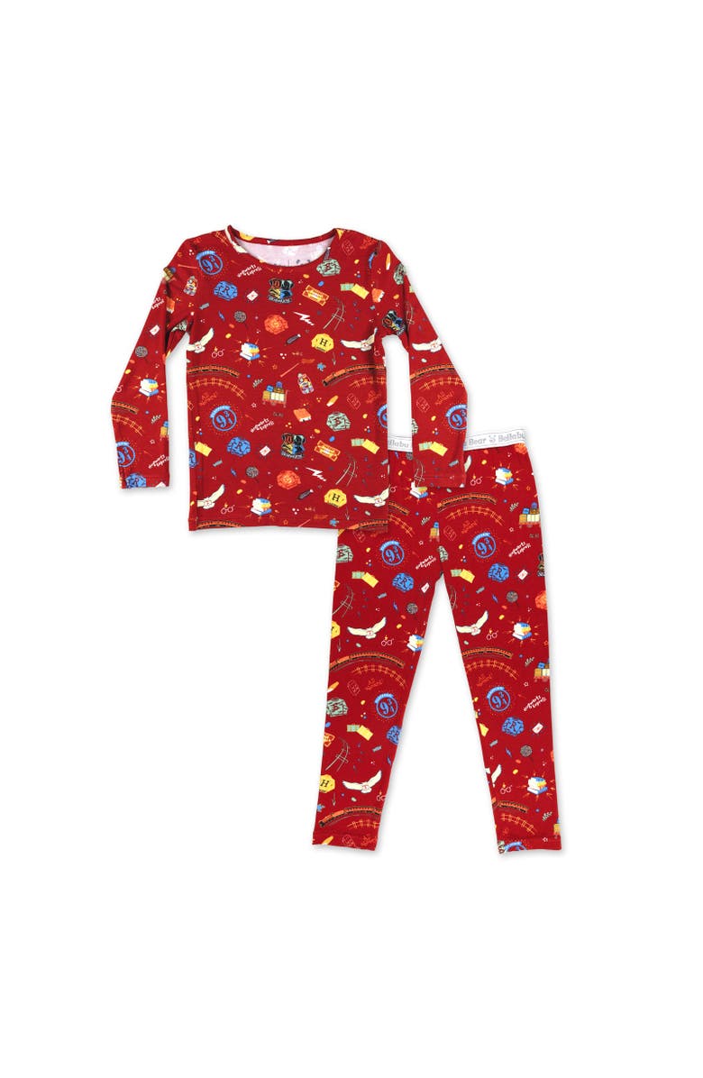 Bellabu Bear Kids' Hogwarts Express Set of 2 Piece Pajamas, Main, color, Hogwarts Express