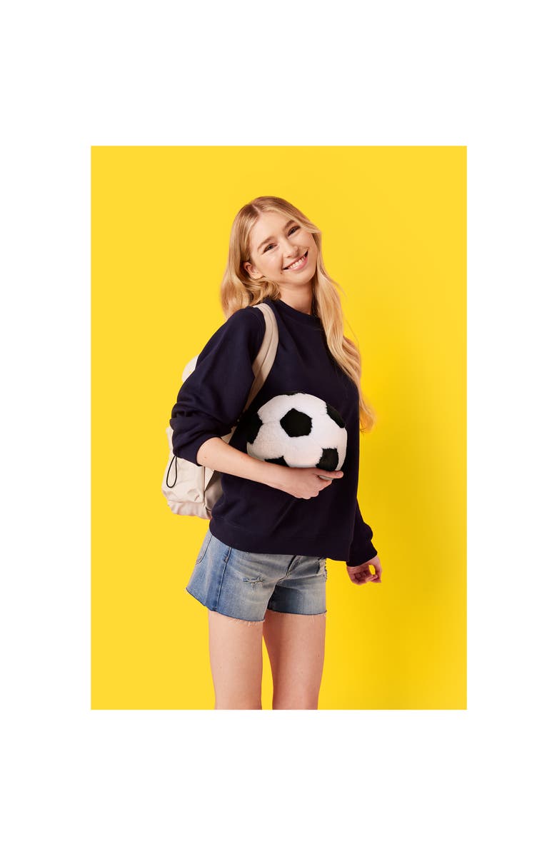 Warmies Soccer Ball Plush Toy, Alternate, color, Multi Color