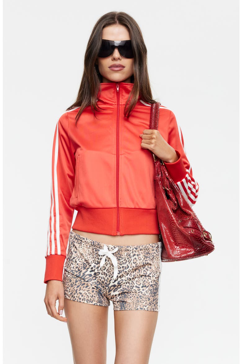 Detox Track Jacket, Alternate, color, CRIMSON