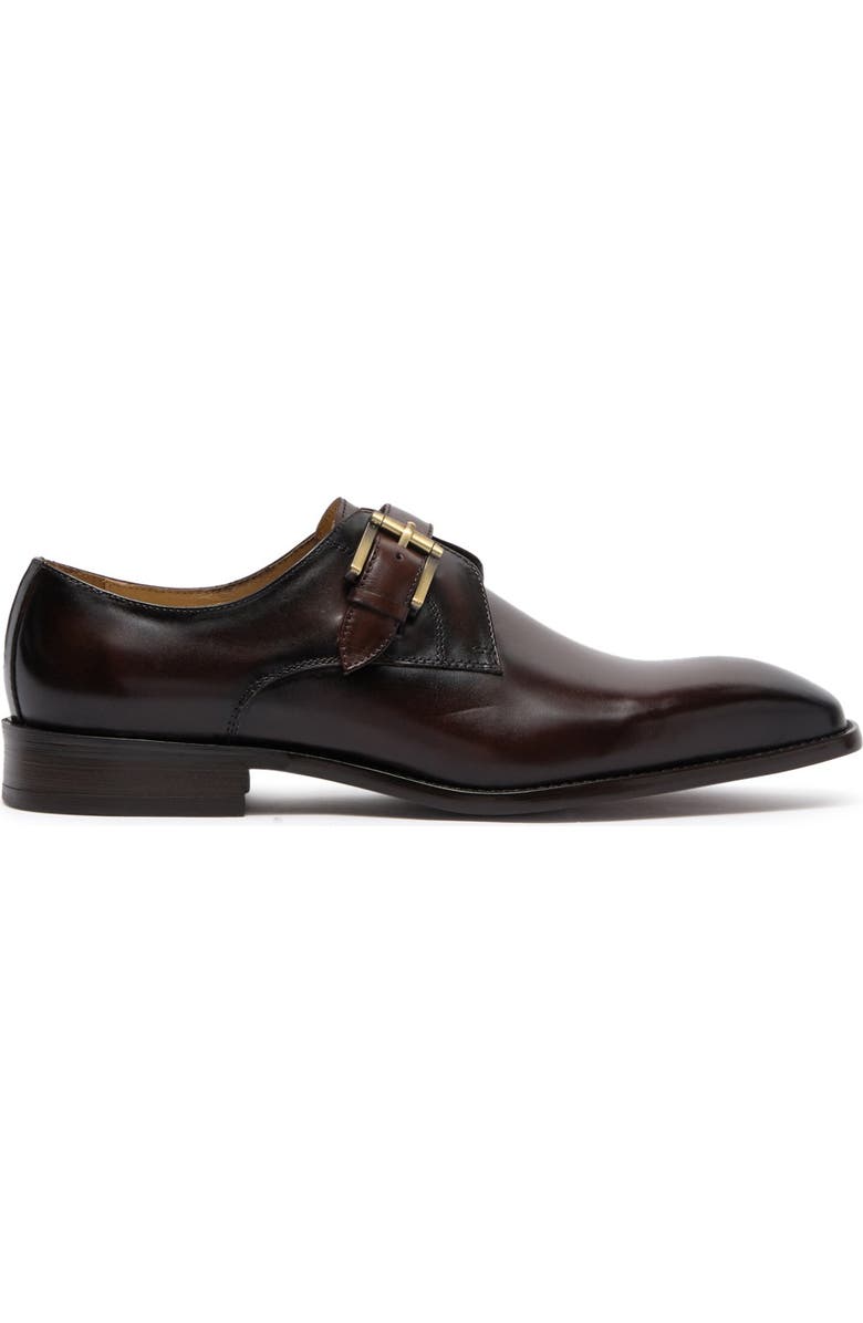 Maison Forte Davos Buckle Strap Leather Loafer, Alternate, color,