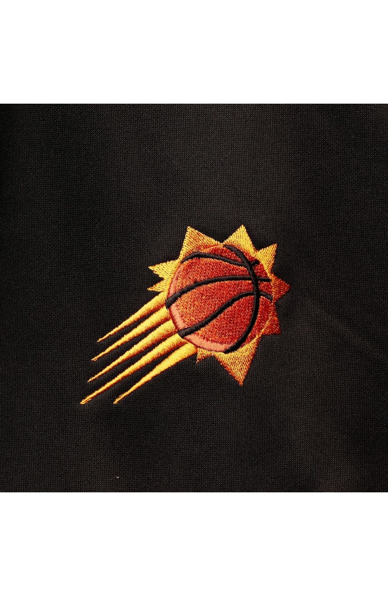 PROFILE Men's Black/Orange Phoenix Suns Big & Tall Pieced Body Full-Zip Track Jacket, Alternate, color, Black